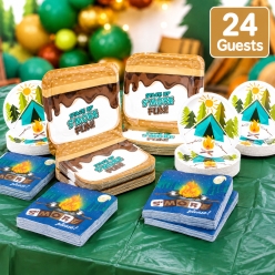 *Camp S'mores SUPERSAVER Party Pack for 24